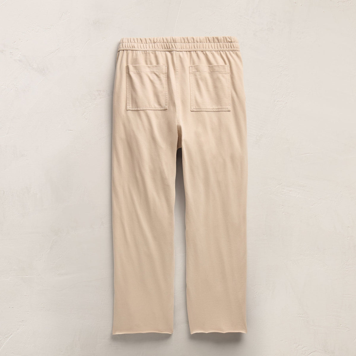 Heavy Organic Suede Jersey Sweat Pant in Stone | James Perse Los Angeles FLAT