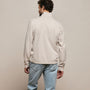 Organic Sueded Jersey Jacket in Pearl | James Perse Los Angeles