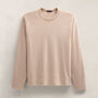 Heavy Organic Sueded Jersey Sweat Shirt in Stone | James Perse Los Angeles FLAT