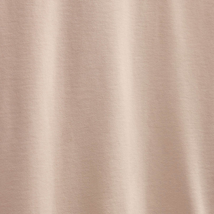 Heavy Organic Sueded Jersey Sweat Shirt in Stone | James Perse Los Angeles FLAT