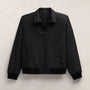 Recycled Poly Bomber Jacket in Black | James Perse Los Angeles FLAT
