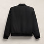 Recycled Poly Bomber Jacket in Black | James Perse Los Angeles FLAT