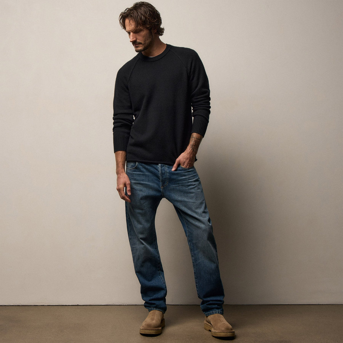 Denim Classic Fit in Blue Pacific | James Perse Los Angeles