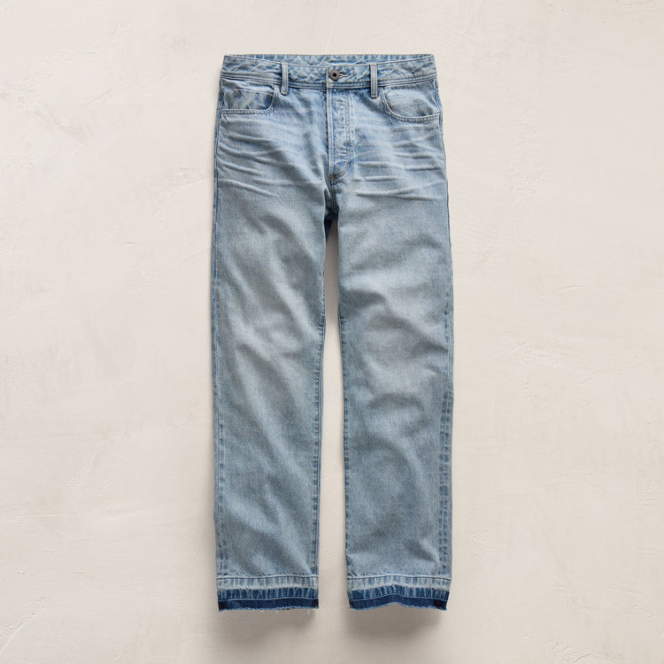 Denim Wide Leg Fit in California Sunfade | James Perse Los Angeles