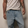 Denim Wide Leg Fit in California Sunfade | James Perse Los Angeles