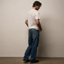 Denim Wide Leg Fit in Blue Pacific | James Perse Los Angeles