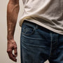 Denim Wide Leg Fit in Blue Pacific | James Perse Los Angeles