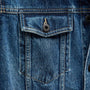 Denim Jean Jacket in Medium Wash | James Perse Los Angeles FLAT