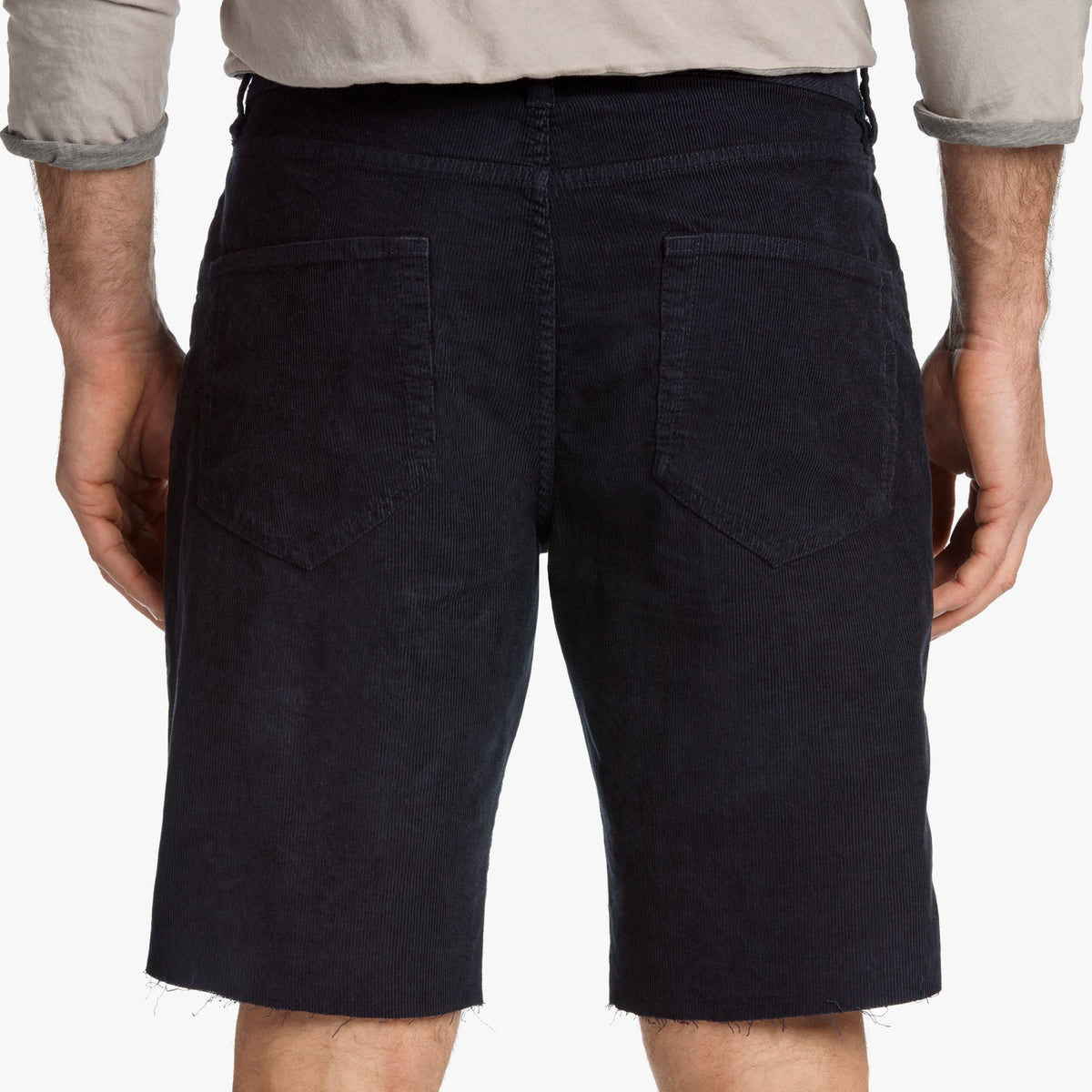 Stretch Cord Cutoff Short In French Navy | James Perse Los Angeles