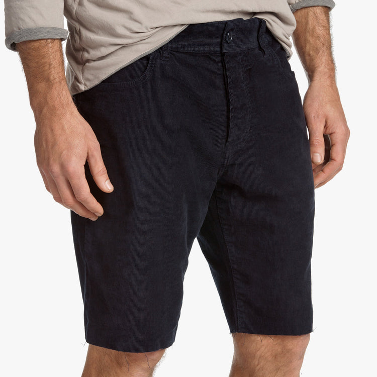 Stretch Cord Cutoff Short In French Navy | James Perse Los Angeles