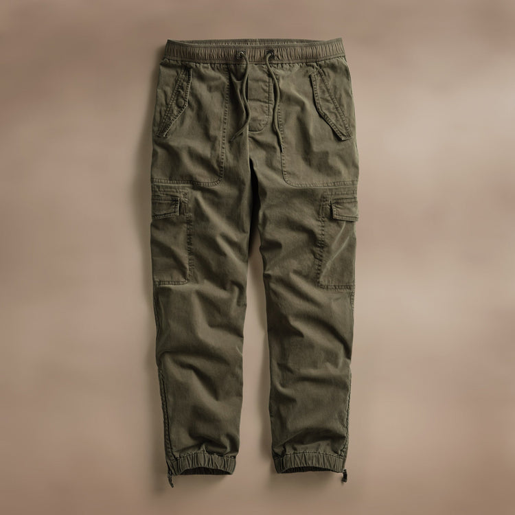 Multi Pocket Flight Pant in Army Green Pigment | James Perse Los Angeles