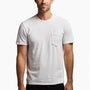 Shadow Striped Pocket Tee - Powder | James Perse Los Angeles