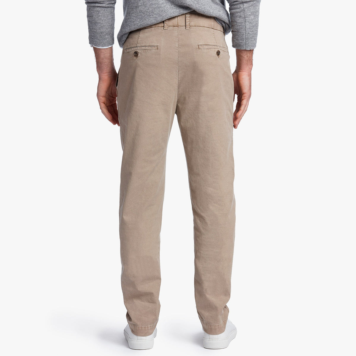Cotton Canvas Utility Pant in Desert Stone Pigment | James Perse Los Angeles