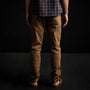 Slub Cotton Drill 5 Pocket Pan in Acorn Pigment | James Perse Los Angeles