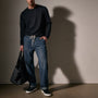 Selvedge Pull On Denim in Medium Wash | James Perse Los Angeles