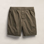 Stretch Poplin Drawstring Short in Light Olive | James Perse Los Angeles