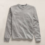 Fine French Terry Sweatshirt in Heather Grey | James Perse Los Angeles FLAT