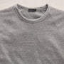 Fine French Terry Sweatshirt in Heather Grey | James Perse Los Angeles FLAT