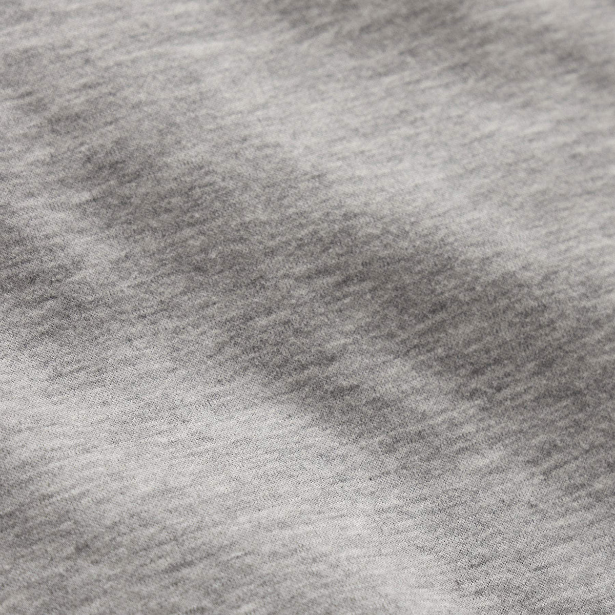 Fine French Terry Sweatshirt in Heather Grey | James Perse Los Angeles FLAT