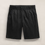 Fine French Terry Short in Black | James Perse Los Angeles FLAT