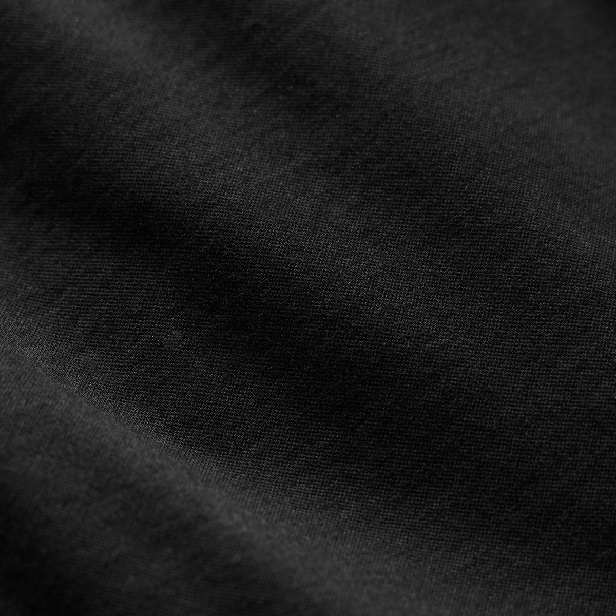 Fine French Terry Short in Black | James Perse Los Angeles FLAT