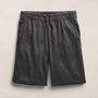 Fine French Terry Short in Heather Charcoal | James Perse Los Angeles