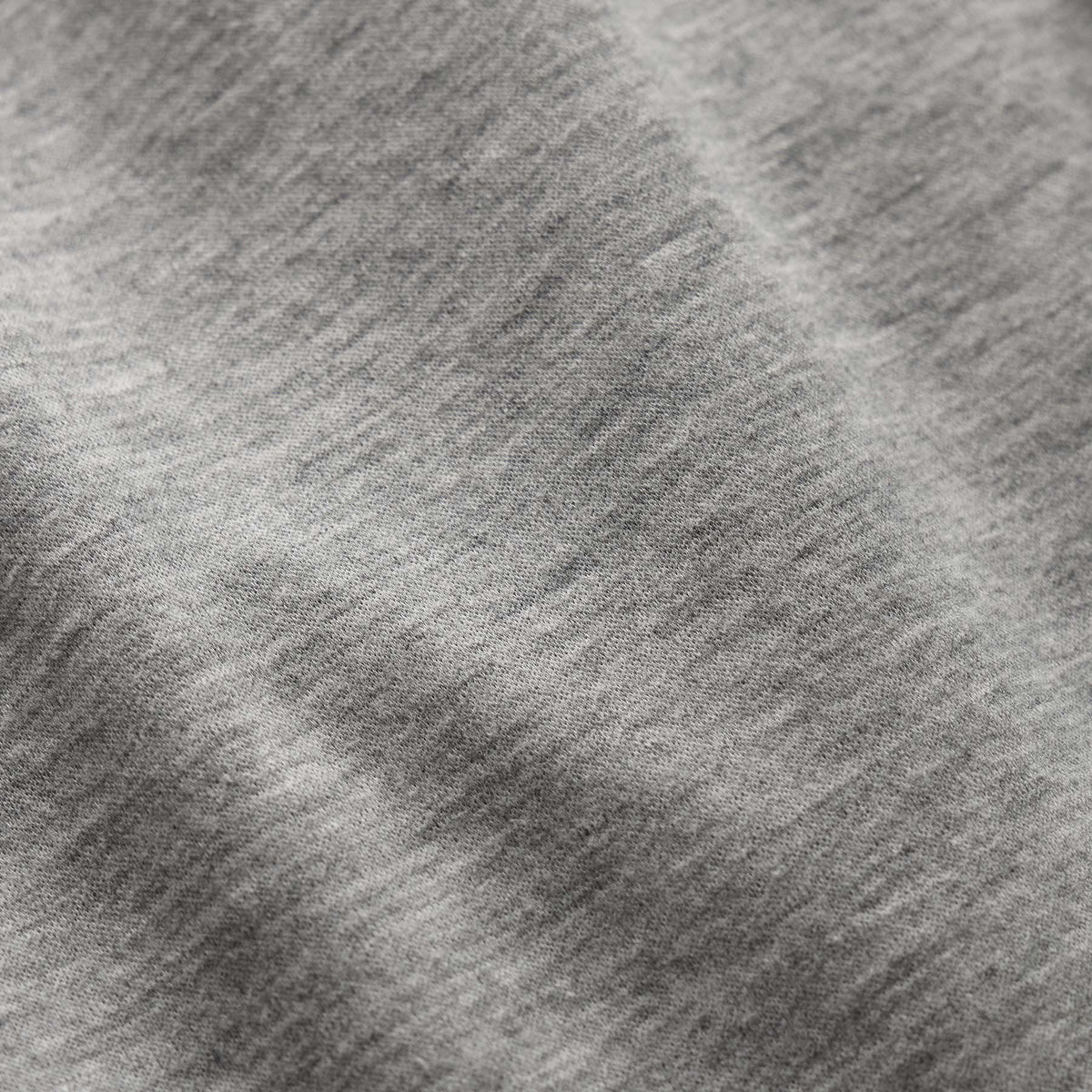 Fine French Terry Short In Heather Grey | James Perse Los Angeles FLAT