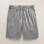 Fine French Terry Short In Heather Grey | James Perse Los Angeles FLAT