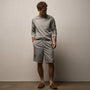 Fine French Terry Short In Heather Grey | James Perse Los Angeles