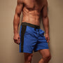 Stretch Rip Stop Sport Short in Baltic Blue/Black/Carbon | James Perse Los Angeles