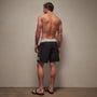 Stretch Rip Stop Sport Short in Black/Carbon/Salt | James Perse Los Angeles