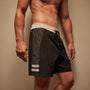 Stretch Rip Stop Sport Short in Black/Carbon/Salt | James Perse Los Angeles