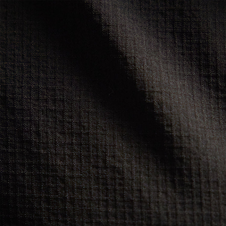Stretch Rip Stop Stripe Short in Carbon/Black | James Perse Los Angeles
