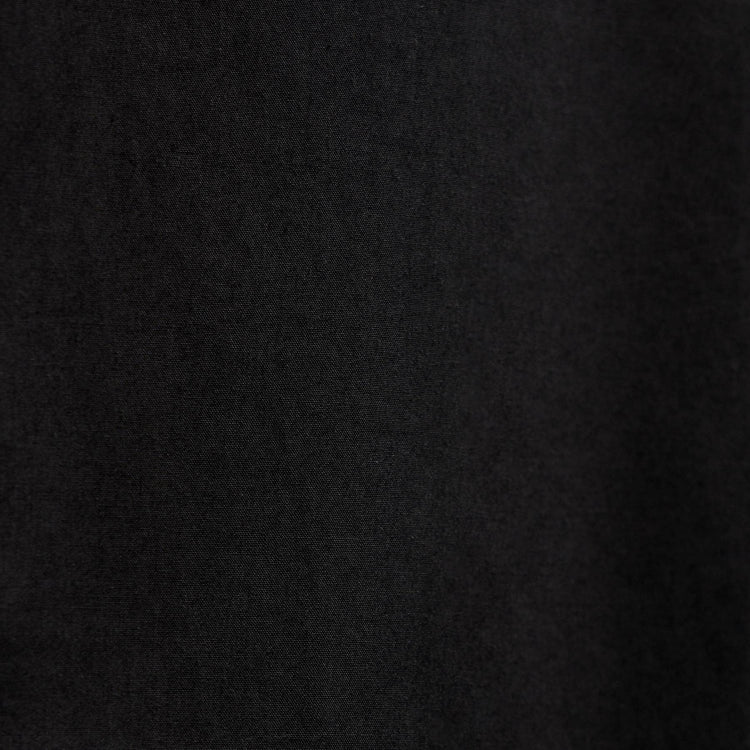 Supima Poplin Shirt in Black | James Perse Los Angeles FLAT
