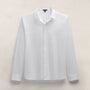 Supima Poplin Shirt in White | James Perse Los Angeles