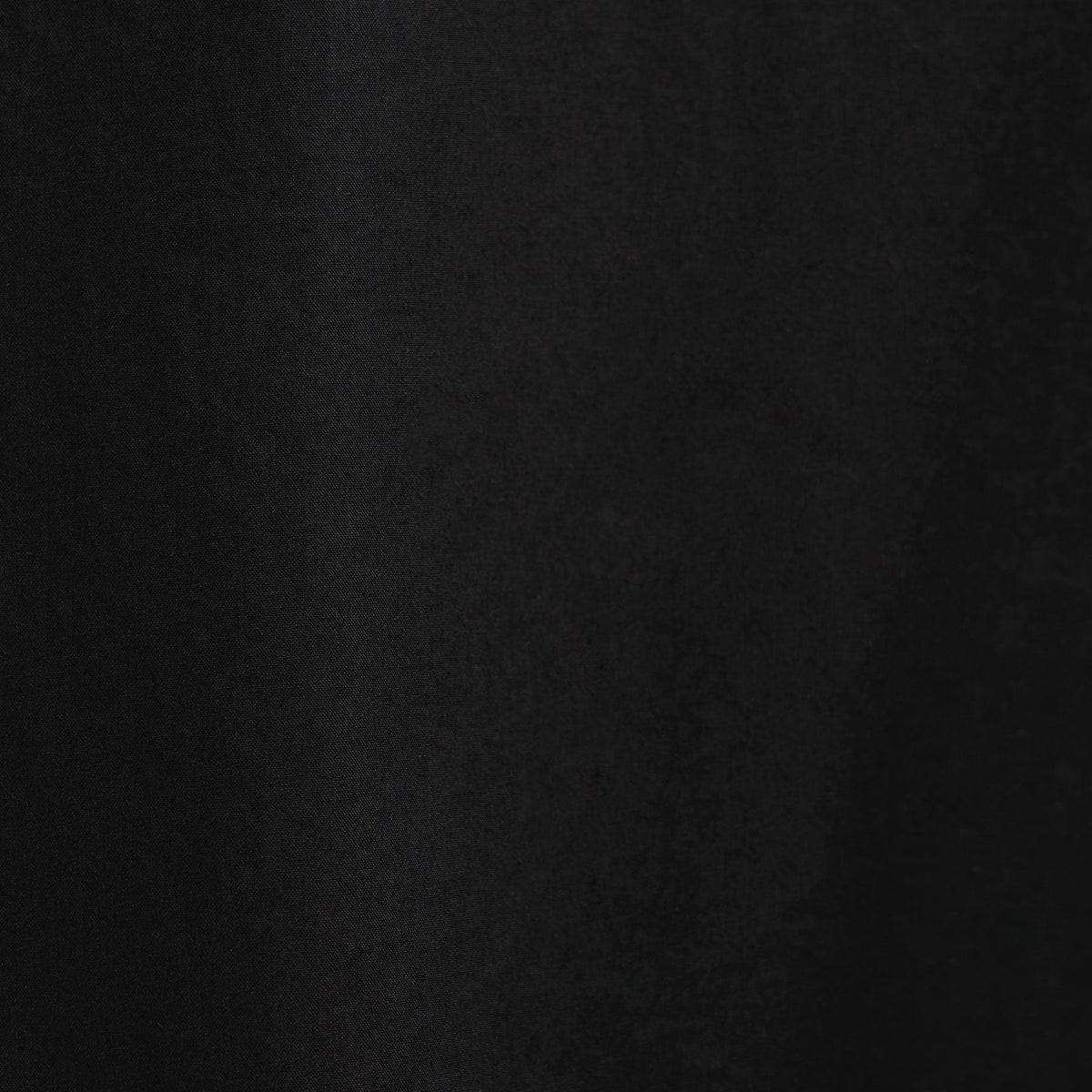 Poplin Collarless Shirt in Black | James Perse Los Angeles FLAT