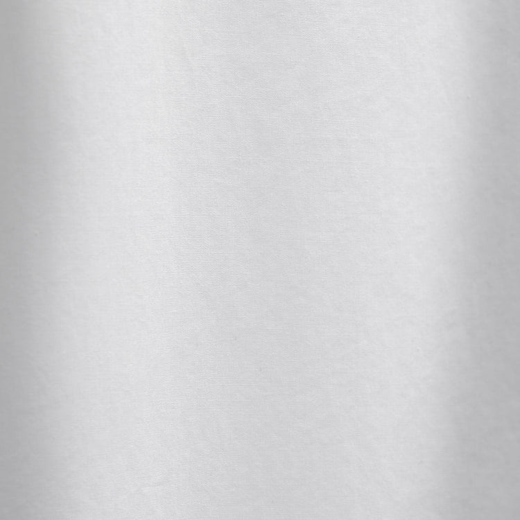 Poplin Collarless Shirt in White | James Perse Los Angeles FLAT