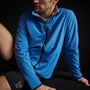 Fleece Lined Zip Up Jacket in Baltic | James Perse Los Angeles