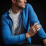 Fleece Lined Zip Up Jacket in Baltic | James Perse Los Angeles