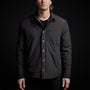 Plaid Lined Performance Jacket in Black | James Perse Los Angeles