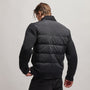 Mixed Media Zip Front Jacket in Black | James Perse Los Angeles