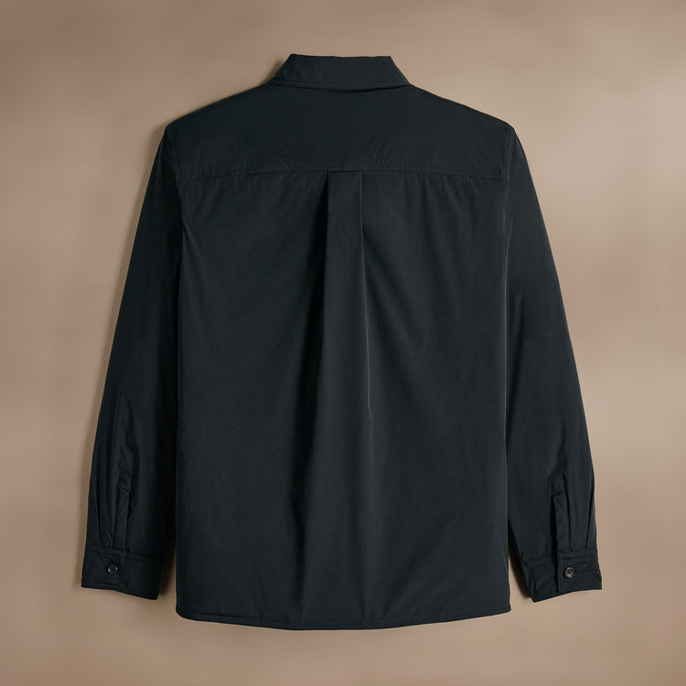 Insulated Outdoor Shirt Jacket  in Black | James Perse Los Angeles
