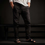 Stretch Poplin Zip Pocket Pant In Black | James Perse Los Angeles