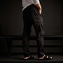 Stretch Poplin Zip Pocket Pant In Black | James Perse Los Angeles