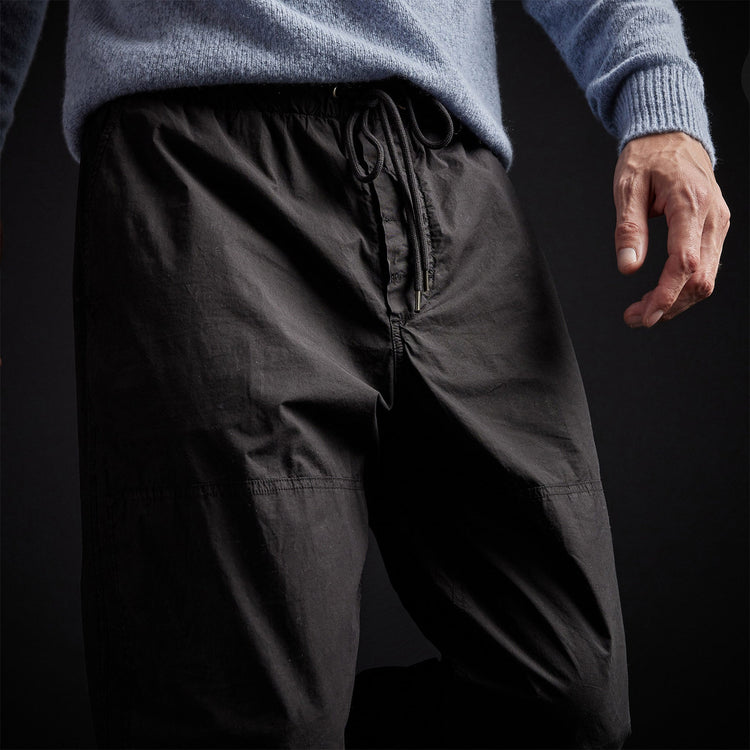 Knee Patch Pant - Black | James Perse Los Angeles