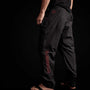 Y/ Embroidered Parachute Flight Pant in Black/Red | James Perse Los Angeles 