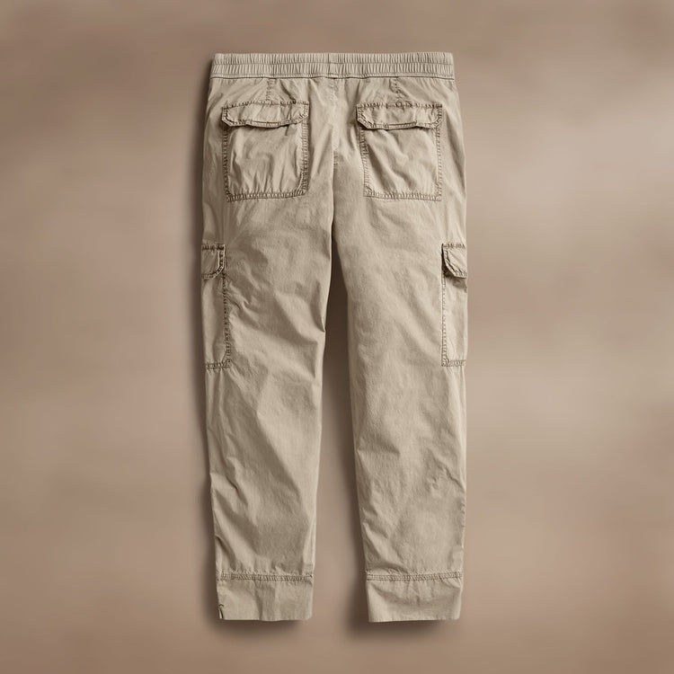 Strtch Spm Ppln Zp Pocket Crg in Overcast Pigment | James Perse Los Angeles