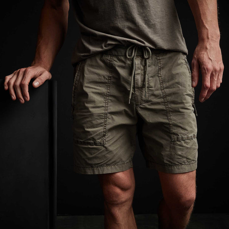Zipper Pocket Short - Platoon Pigment | James Perse Los Angeles