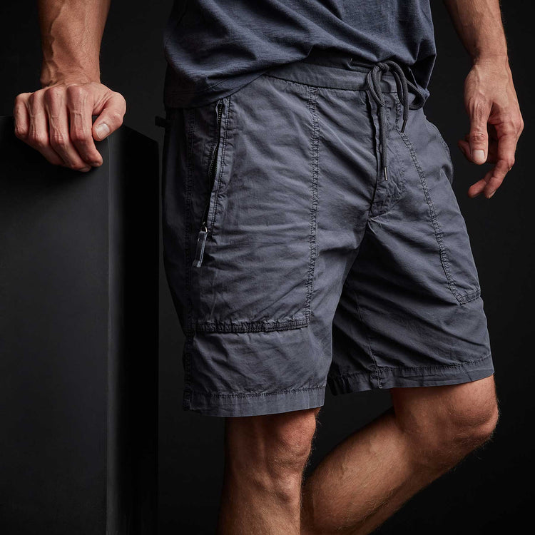 Zipper Pocket Short in Titan Pigment | James Perse Los Angeles