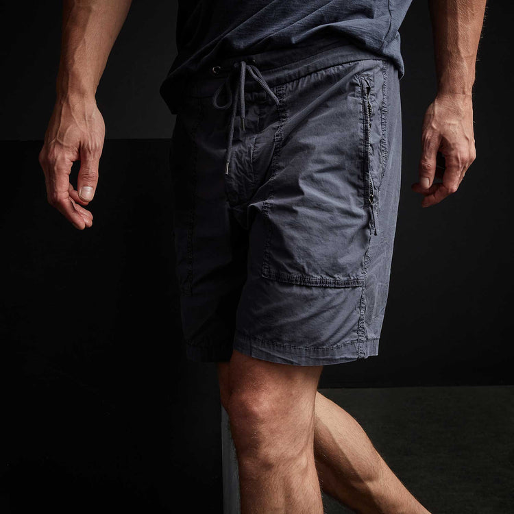 Zipper Pocket Short in Titan Pigment | James Perse Los Angeles